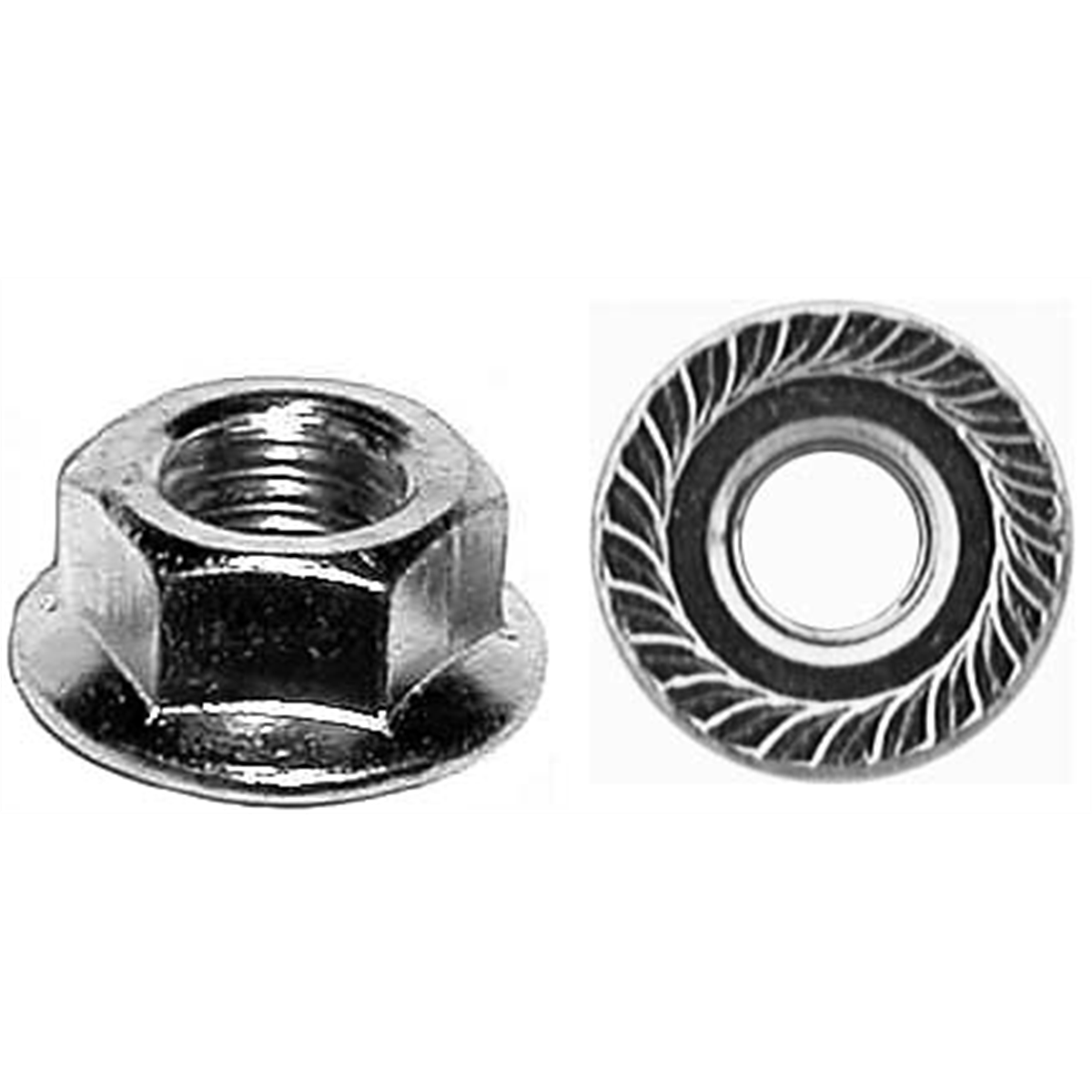 Auveco Spin Lock Nut W/ Serr.5/16-1813/16 Od