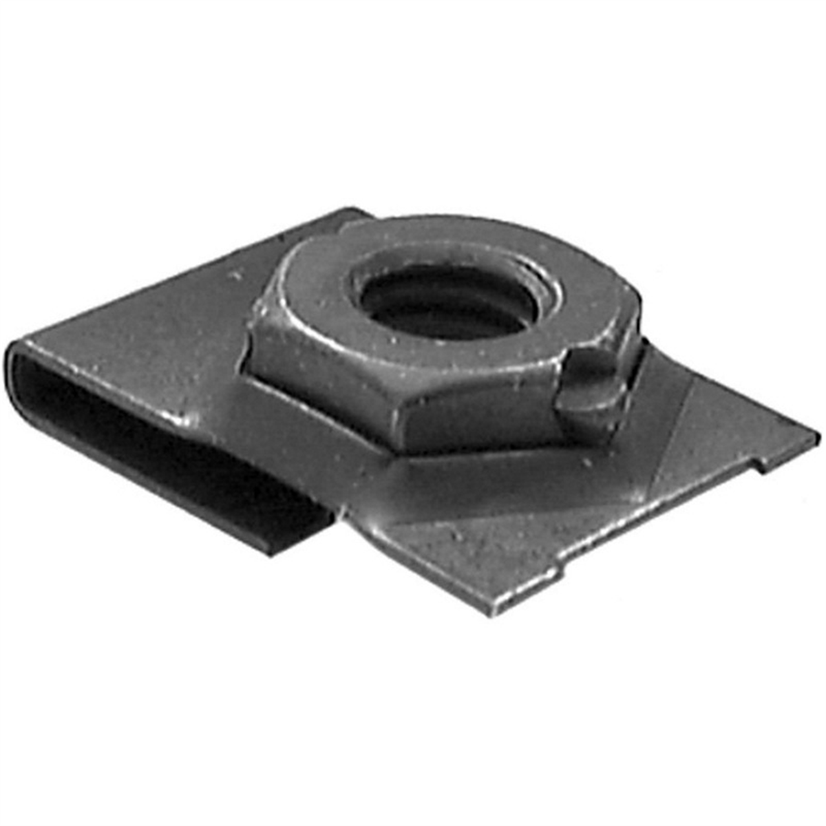 Auveco 5589 J-type Cage Nut, 5/16 In - 18 Tpi Screw, Phosphate