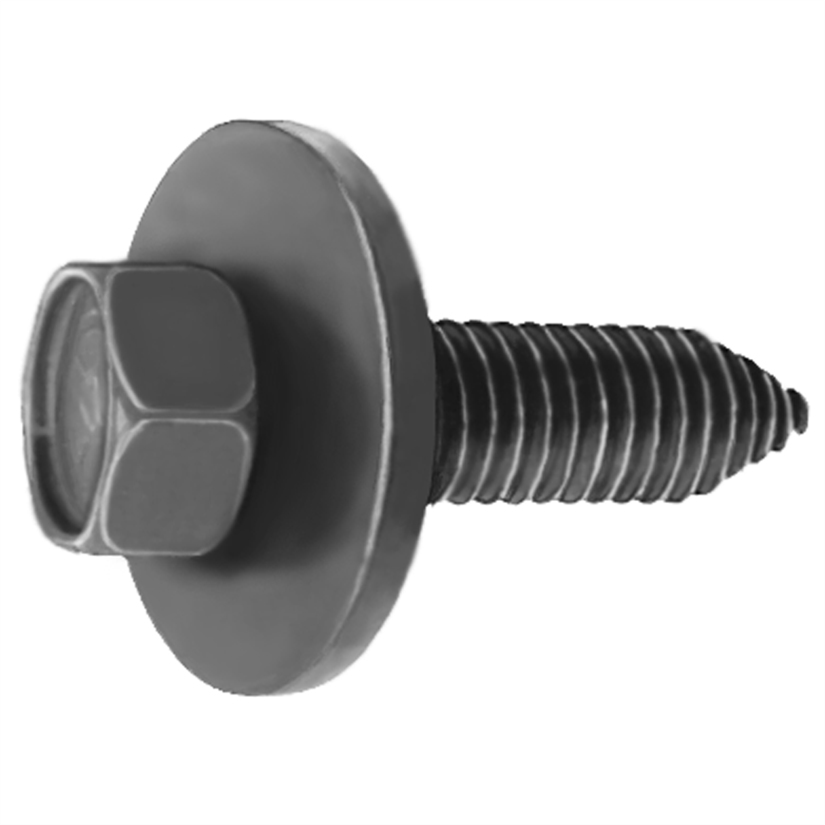 Auveco Pak Hex Hd Sems B.b., 3/8-16 X 1-1/2, 1-1/8 Wshr, Phos