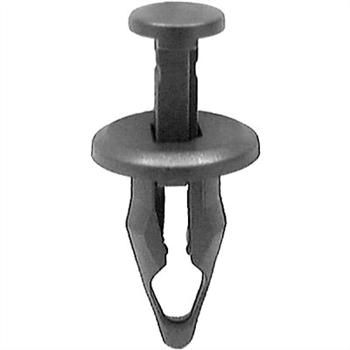 Auveco Ap16622 Push-type With Closed End Front Bumper Fascia Retainer, 18 Mm Dia Head X 23 Mm L Stem X 9.5 Mm Hole