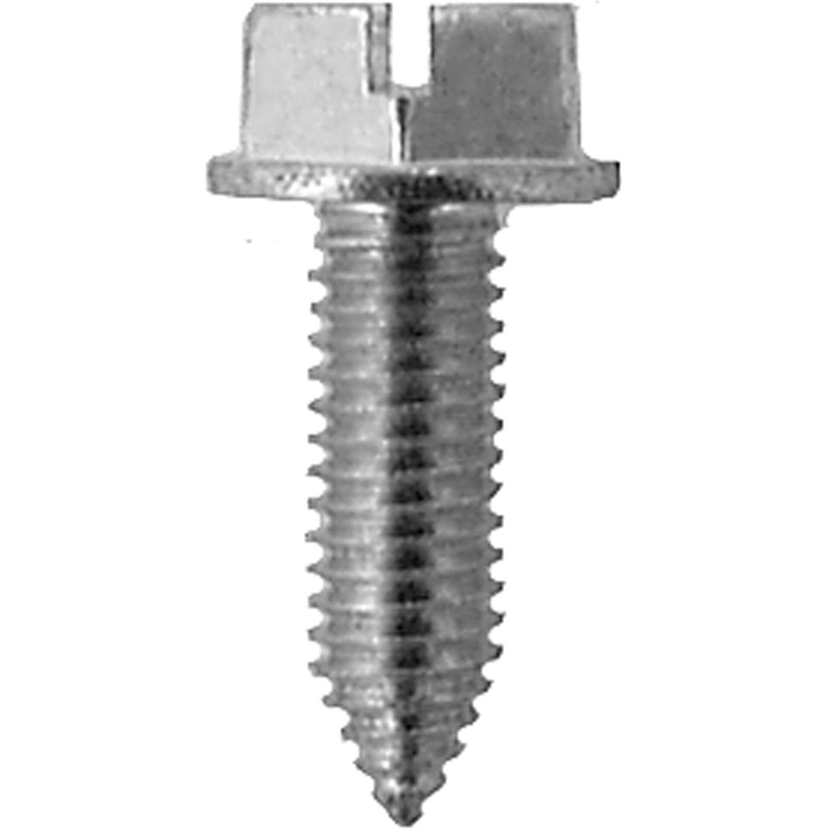 Auveco Pak Slotted Hex Washer Head Zinc M6-1.0 X 20mm