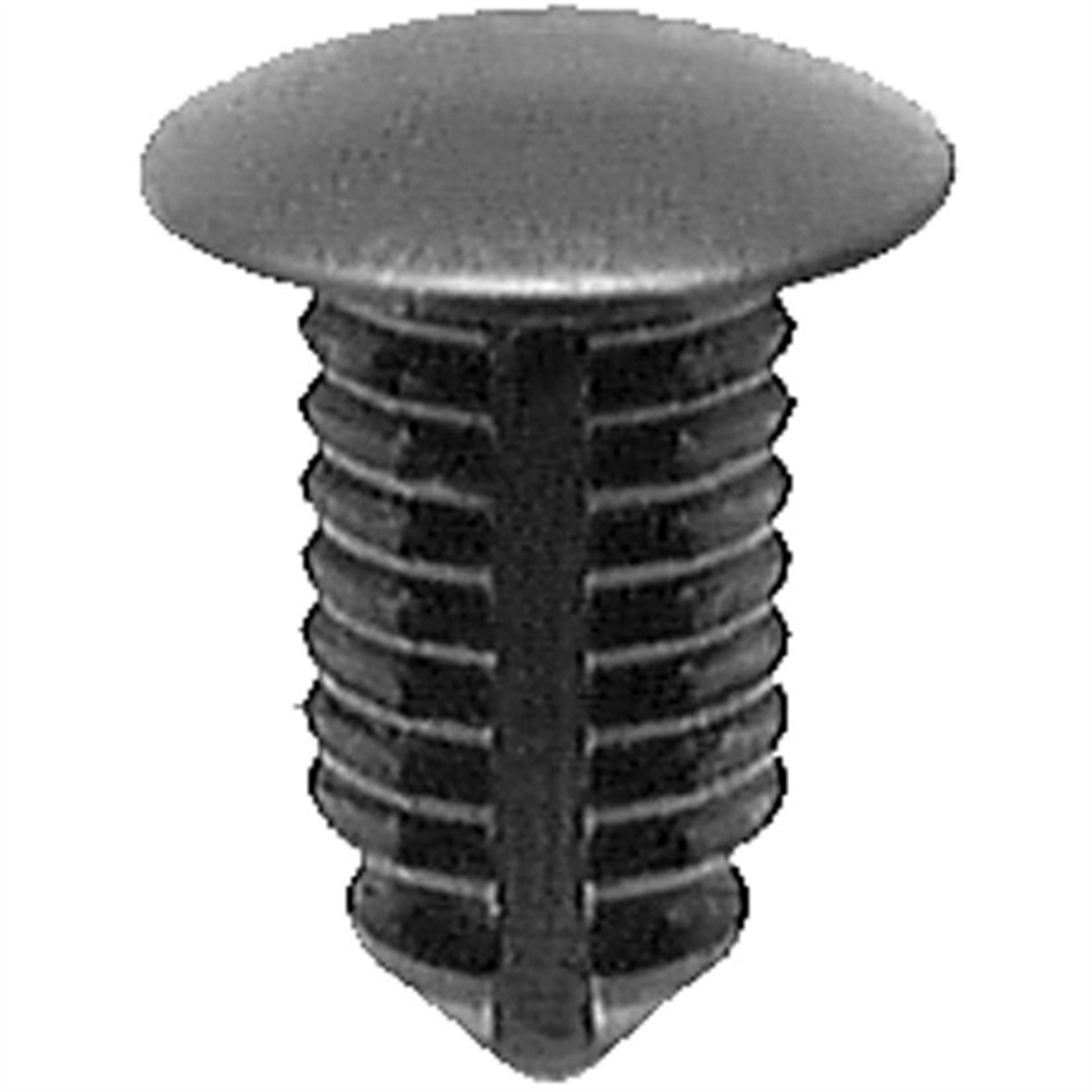 Auveco Ap17612 Single Head Type 1 Trim Panel Retainer, 5/8 In Dia Bottom Head, Nylon, Black