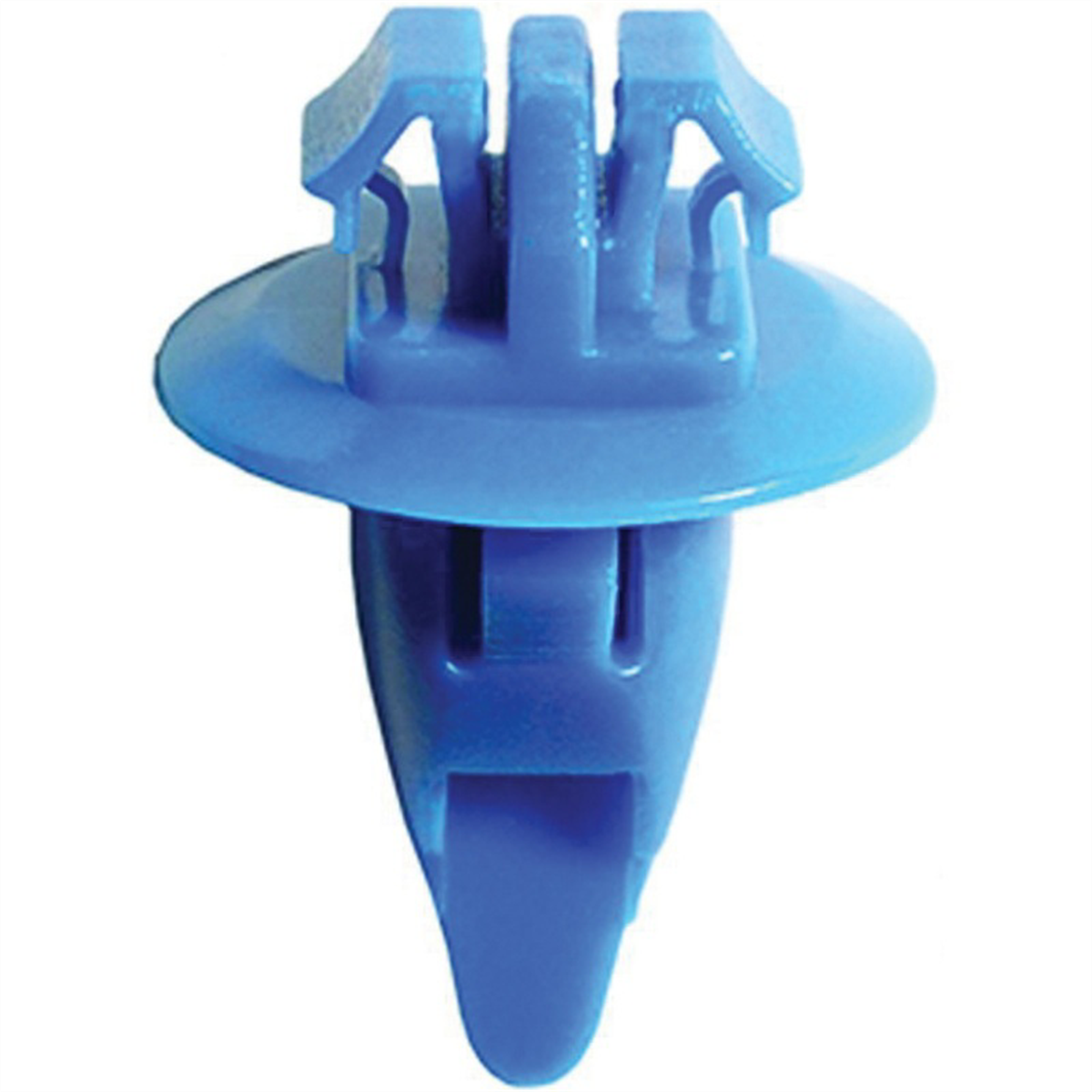 Auveco Ap20390 Fender Molding Clip, 17 Mm Dia Head X 17 Mm L Stem, Nylon, Blue