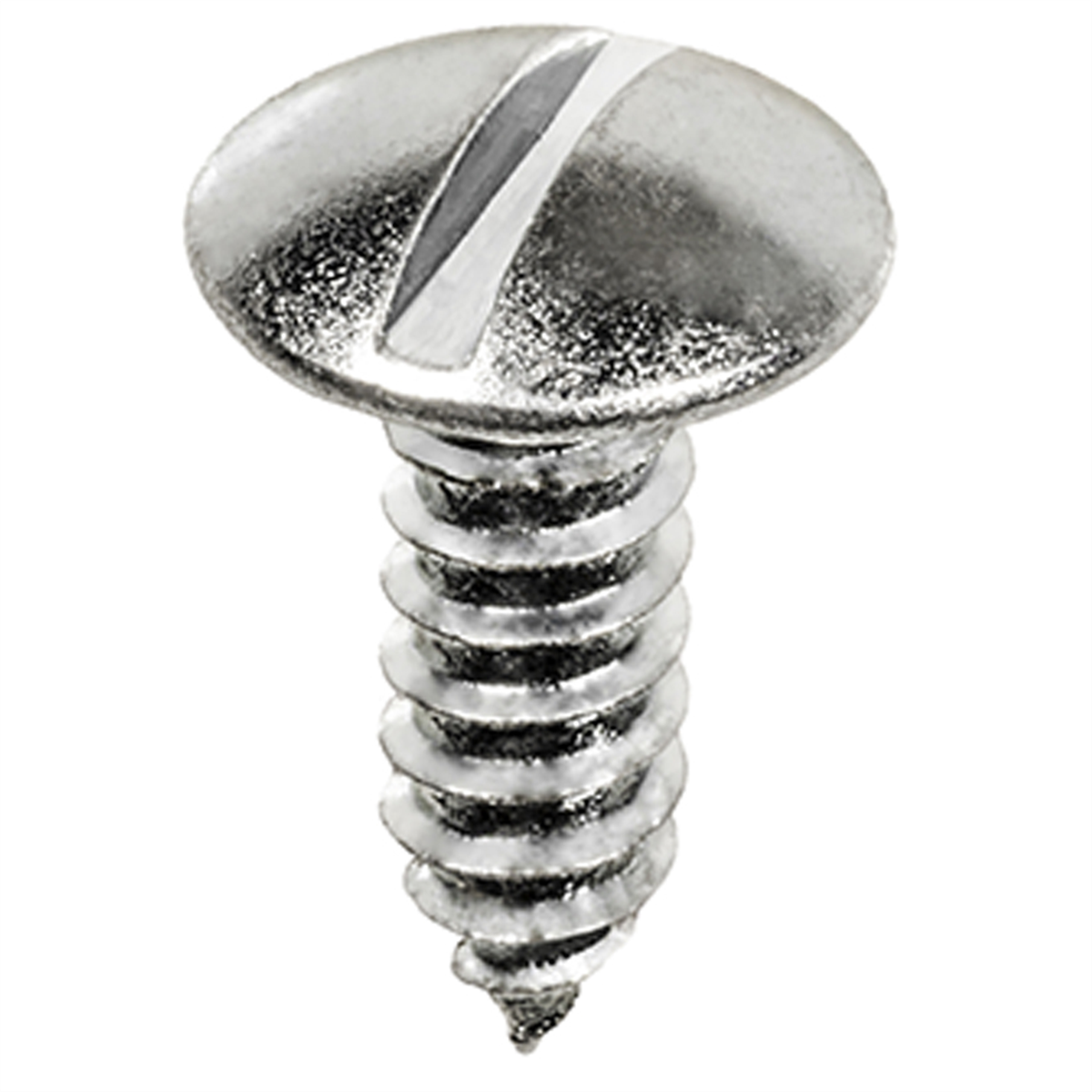 AUVECO PAK LIC PLT SCREW SLTD TRUSS HD, #14 X 3/4, ZNC