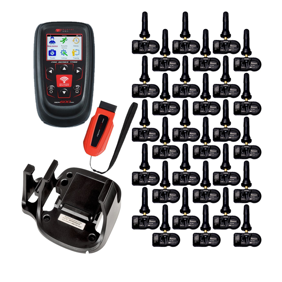 Bartec USA  TPMS Tool & Sensor Bundle (Charger Included)