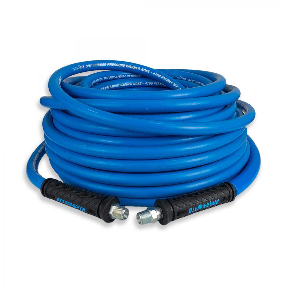 BluBird Tough Tek Rubber Pressure Washer Hose 3/8" x 100'