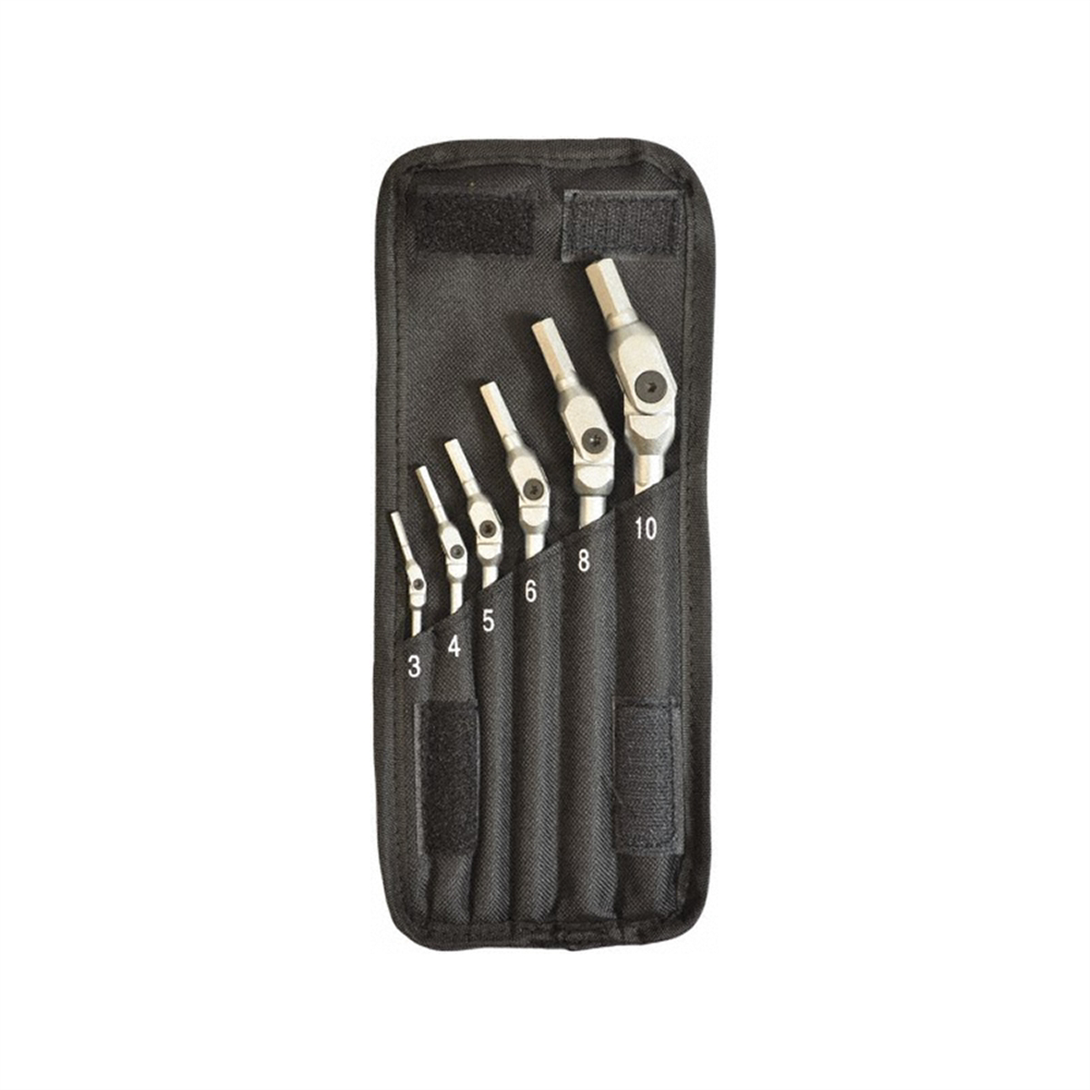 Bondhus Corp. 6PC HEX PRO PIVOT HEAD METRIC HEX WRENCH SET