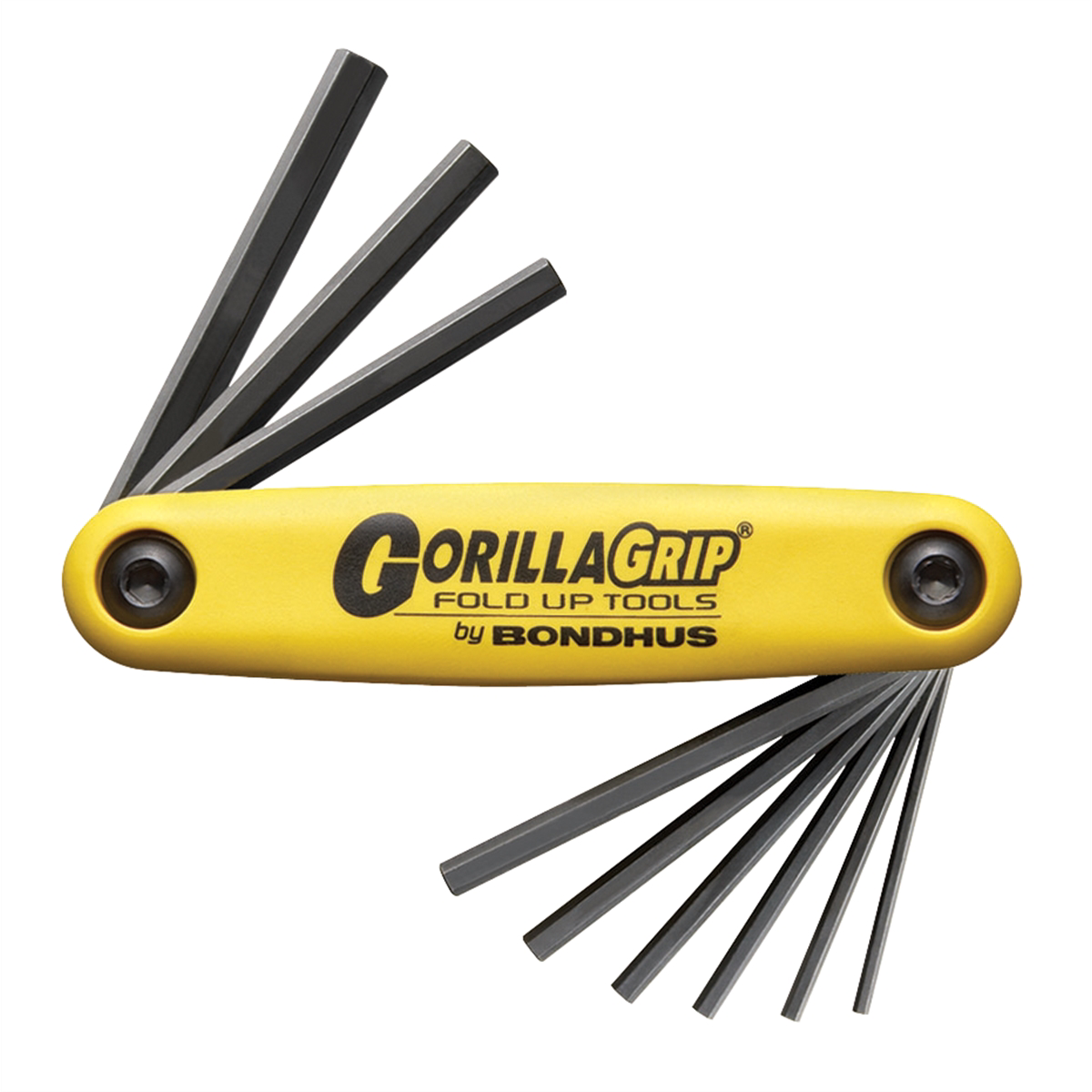 Bondhus Corp. HEX GORLIIAGRIP FOLD UP SET SIZES 5/64 THRU 1/4"