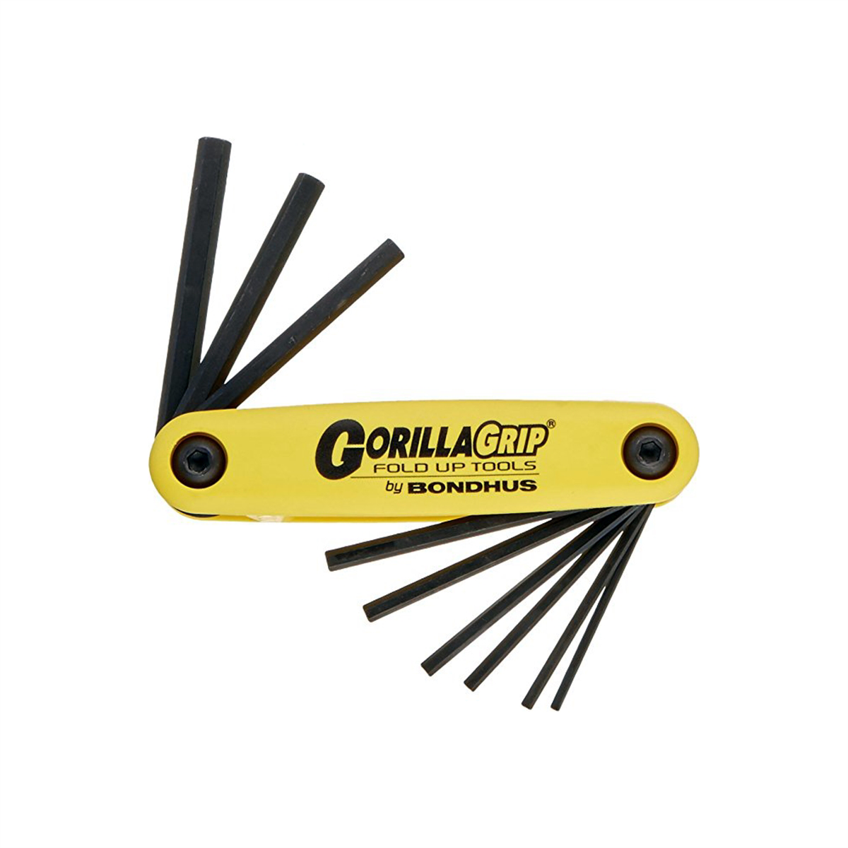 Bondhus Corp. HEX GORILLAGRIP FOLD UP SET SIZES .050 THRU 3/16"