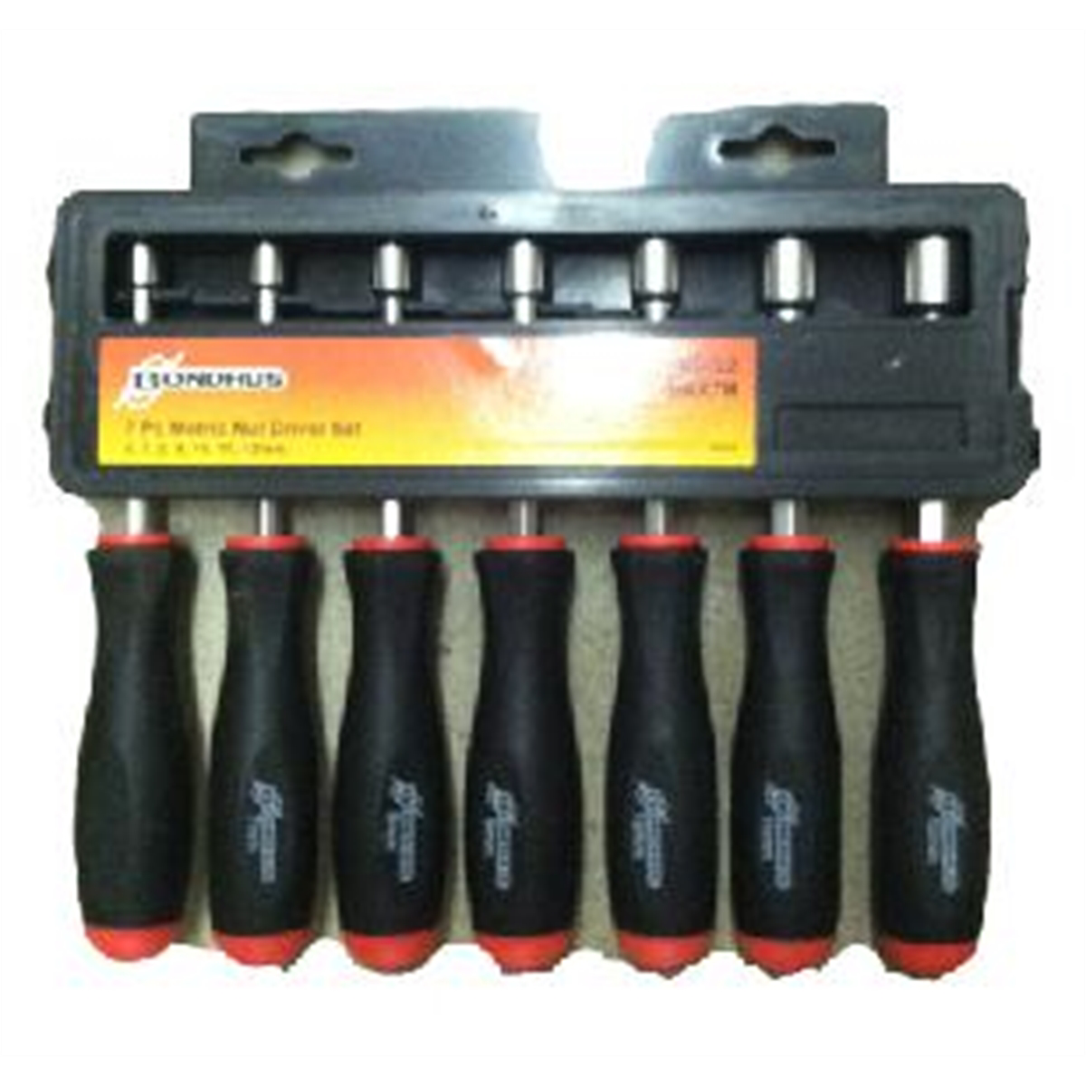 Bondhus Corp. 7PC SAE Nutdriver Set Display