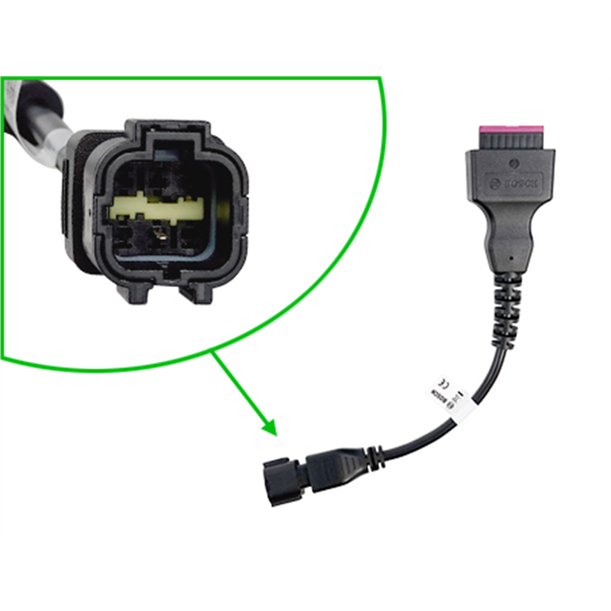 Bosch ESI Truck Isuzu / Hitachi 6 Pin Cable