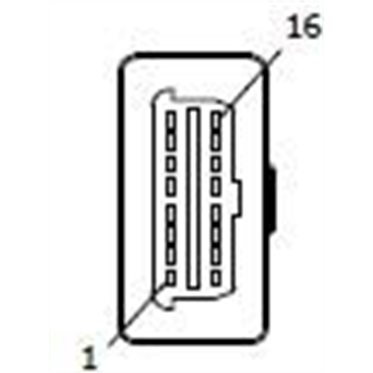 Bosch Bendix trailer ABS CAN Cable