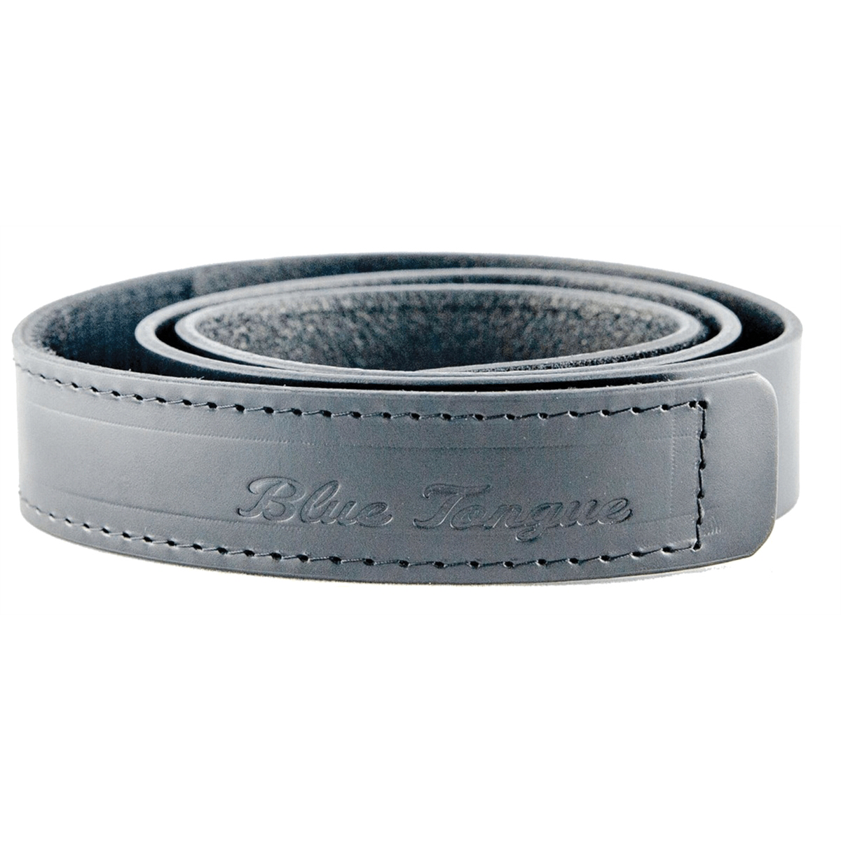 Blue Tongue Blk Velcro Belt, Large, 36-38"