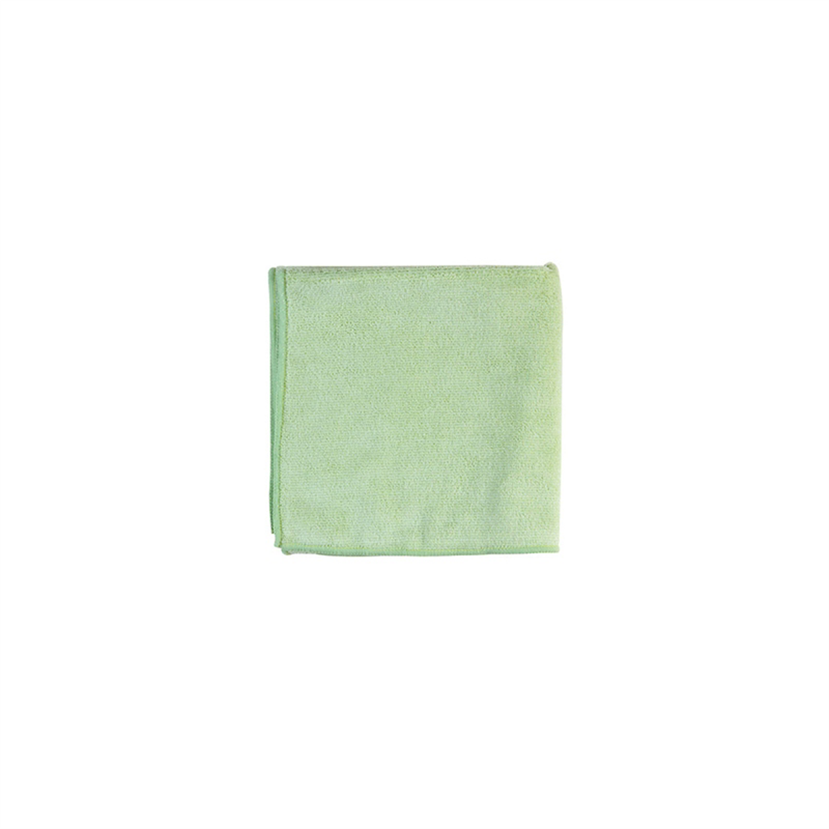 Buff And Shine MF1G Towel, 16 in x 16 in, Microfiber Blend 80% Polyester, 20% Polyamide, Light Green