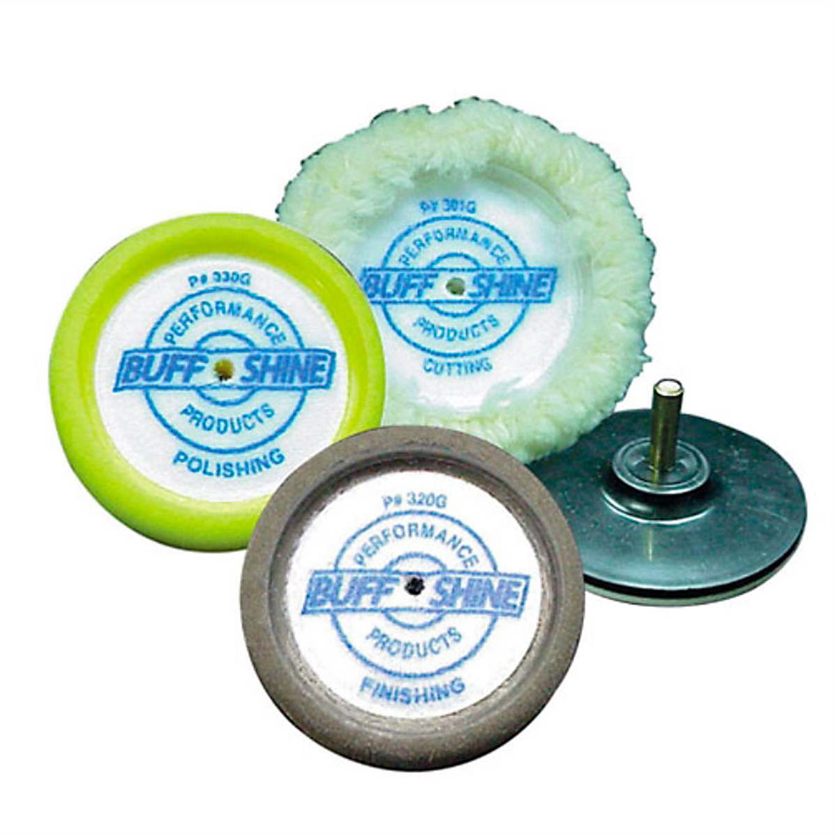 Buff And Shine TP-325W Buffing Pad Kit, Foam Pad