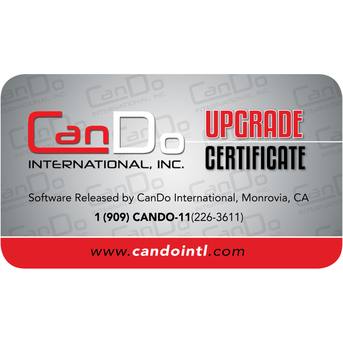 Cando International Inc. BLK3241-001