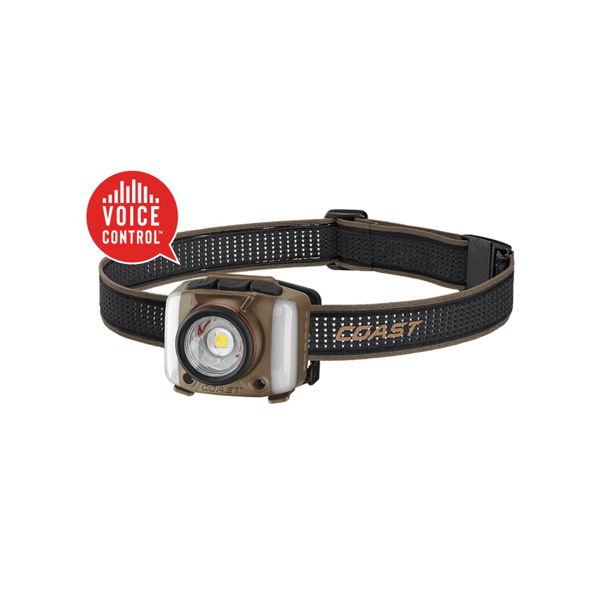 COAST FL97R Desert VoiceActivated Headlamp