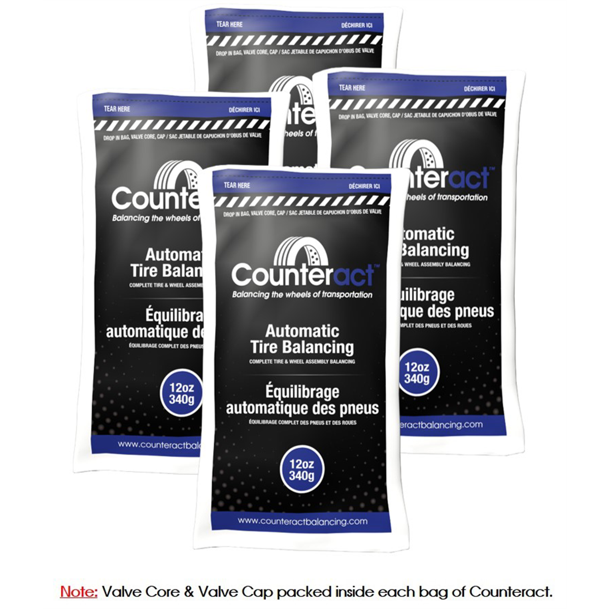 Counteract Pack Of 4 - 12oz Counteract Balancing Bead Bags.