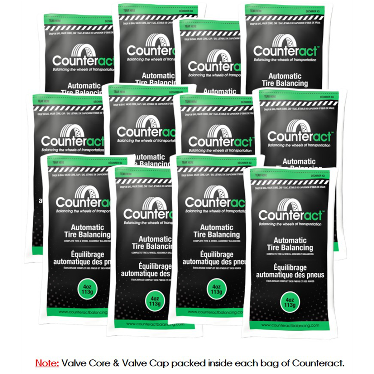 Counteract Pack Of 12 - 4oz Counteract Balancing Bead Bags.