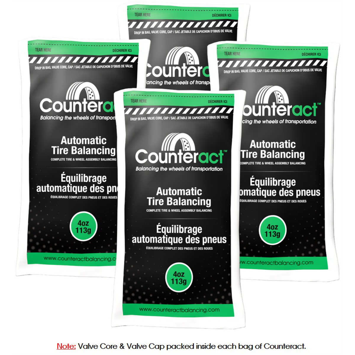 Counteract Pack Of 4 - 4oz Counteract Balancing Bead Bags.