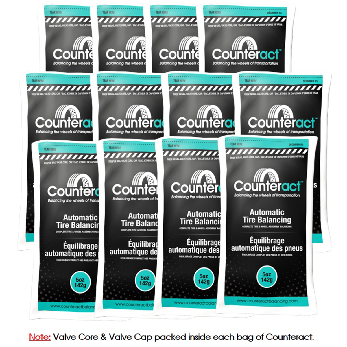 Counteract Pack Of 12 - 5oz Counteract Balancing Bead Bags.