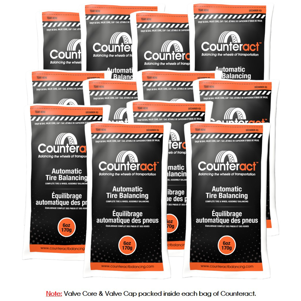 Counteract Pack Of 12 - 6oz Counteract Balancing Bead Bags.