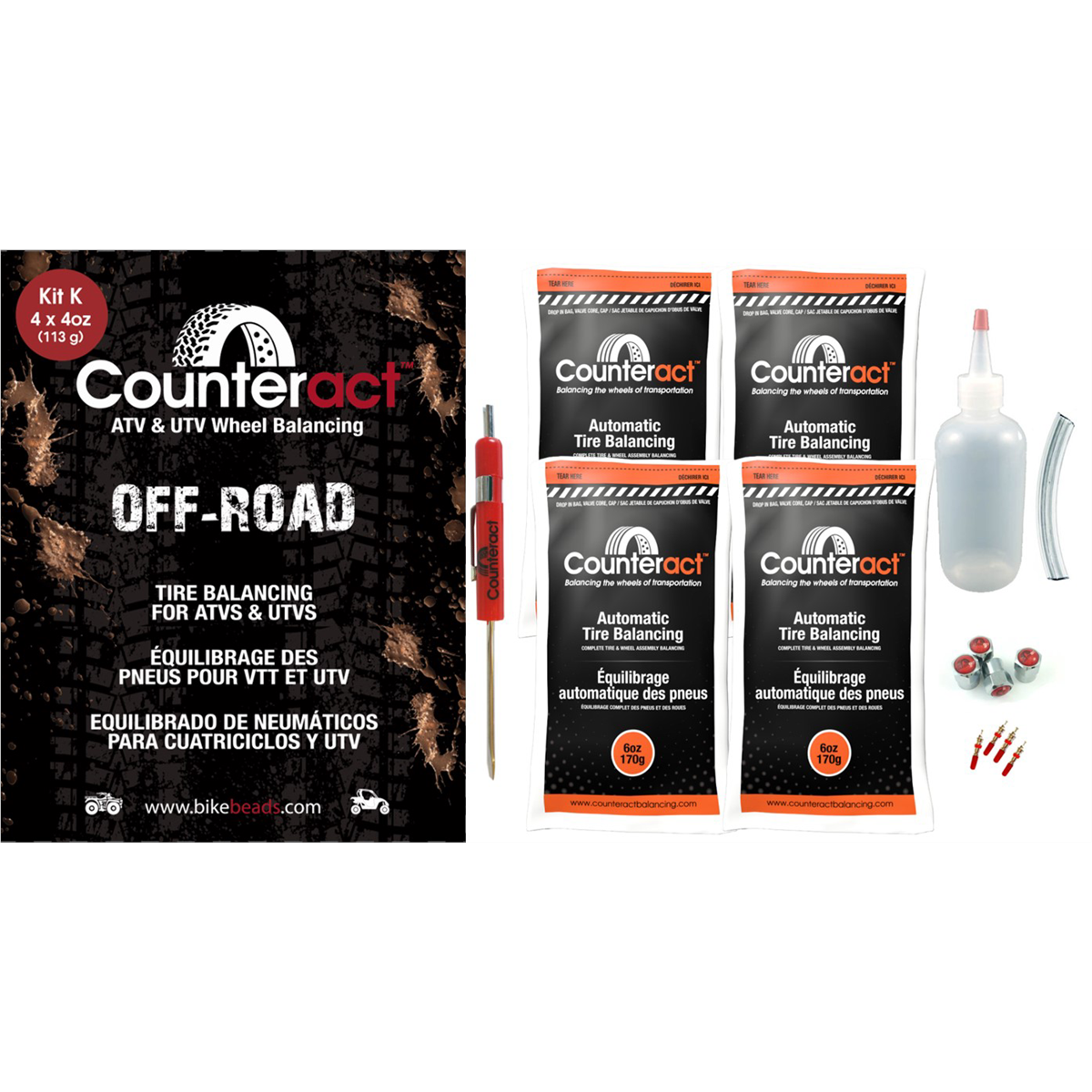 Counteract Counteract Off-Road ATV/UTV DIY Kit 4 x 6oz