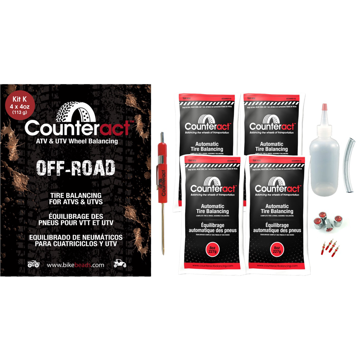 Counteract Counteract Off-Road ATV/UTV DIY Kit 4 x 8oz
