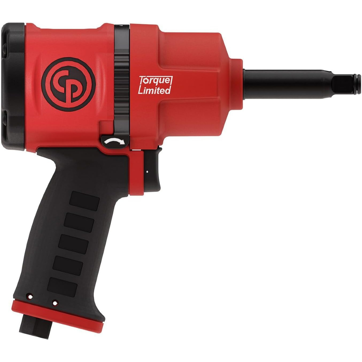 Chicago Pneumatic CP7748TL-2-1/2 Inch Air Impact Wrench with 2 Inch Extended Anvil, Torque Limited, Pistol Handle, Max Torque Reverse Output 960 ft.lbs / 1300 Nm - 7000 RPM, Twin Hammer