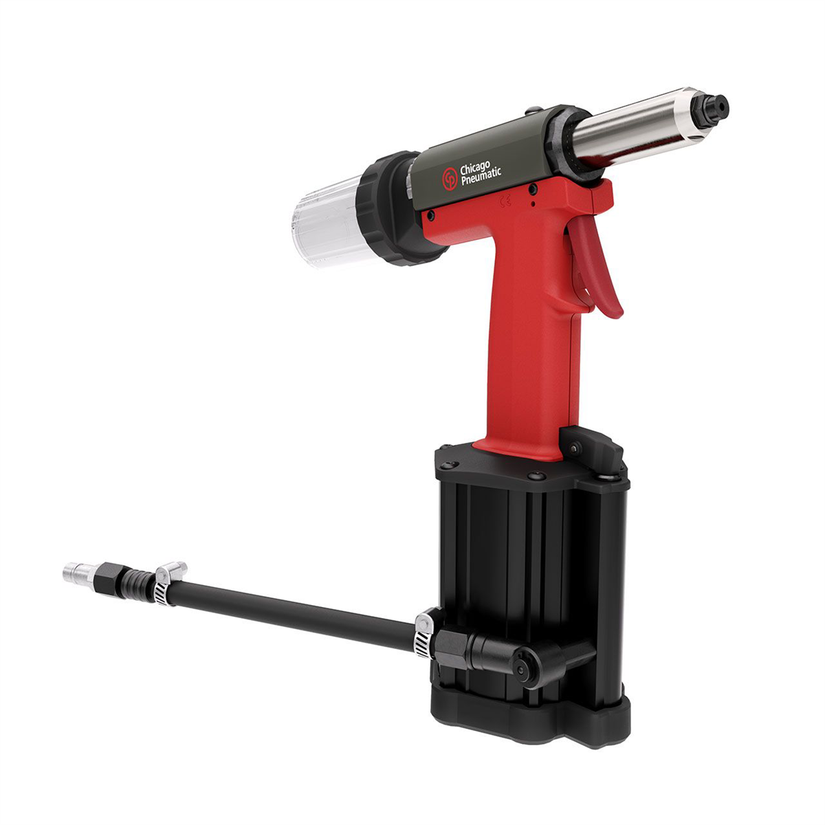Chicago Pneumatic CP9886 Air Riveter, Blind Rivet Type, Max Rivet Size 3/16 Inch Force 2833 Lbf