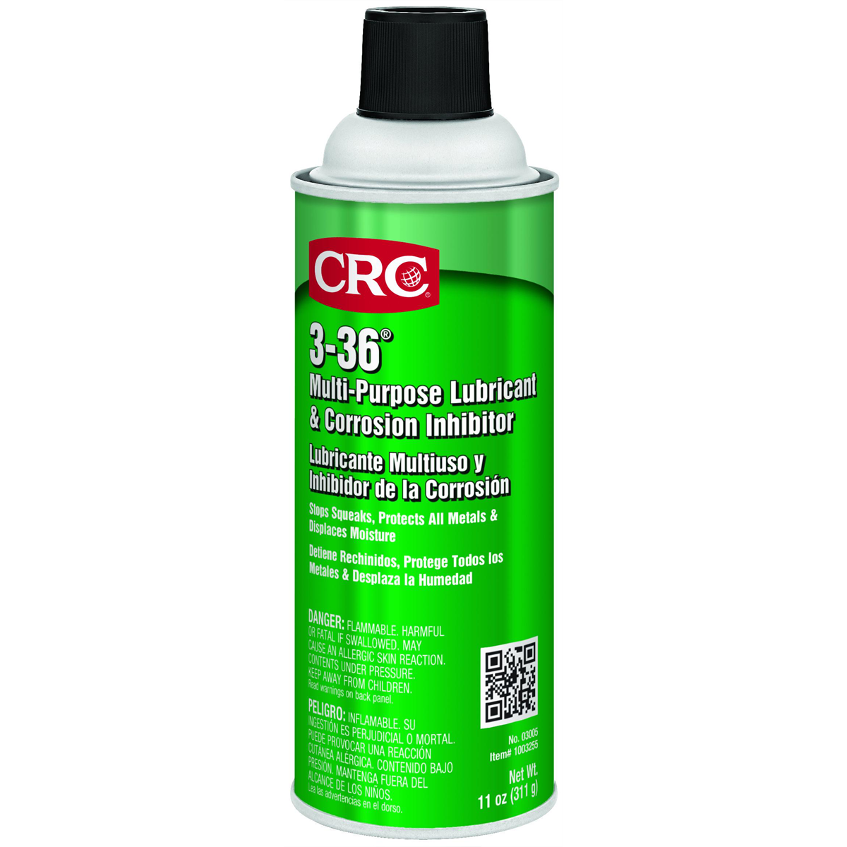 CRC Industries 3-36 Multi-Purp Lubricant & Corrosion Inhibitor 1X11OZ