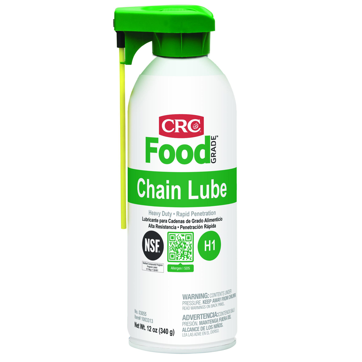 Crc Industries Food Grade Chain Lube 1x12oz