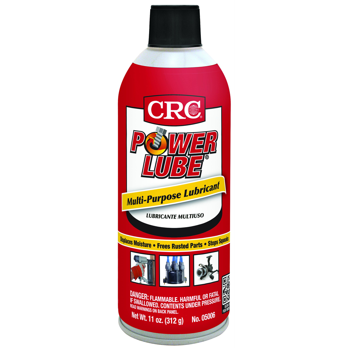 CRC Industries Power Lube Multi-Purpose Lubricant 1X11OZ