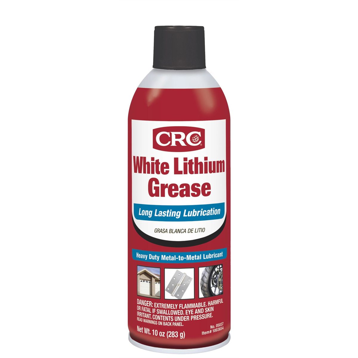 CRC Industries White Lithium Grease 1X10OZ