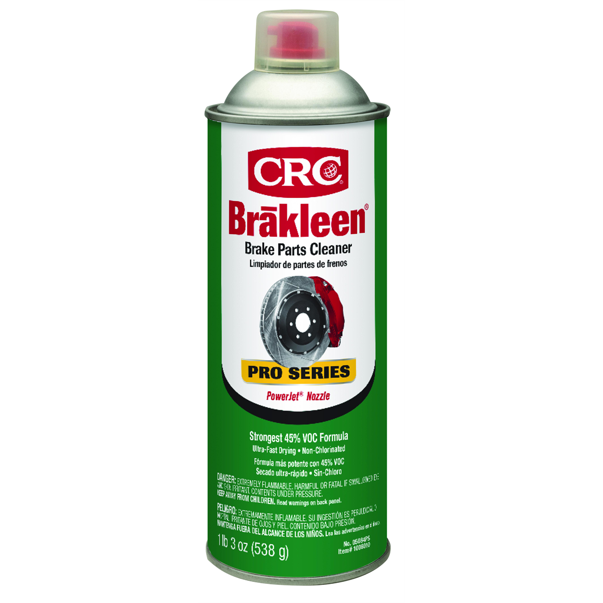 CRC Industries Brakleen BPC Pro Series Non-Chlor Low VOC  1X19OZ