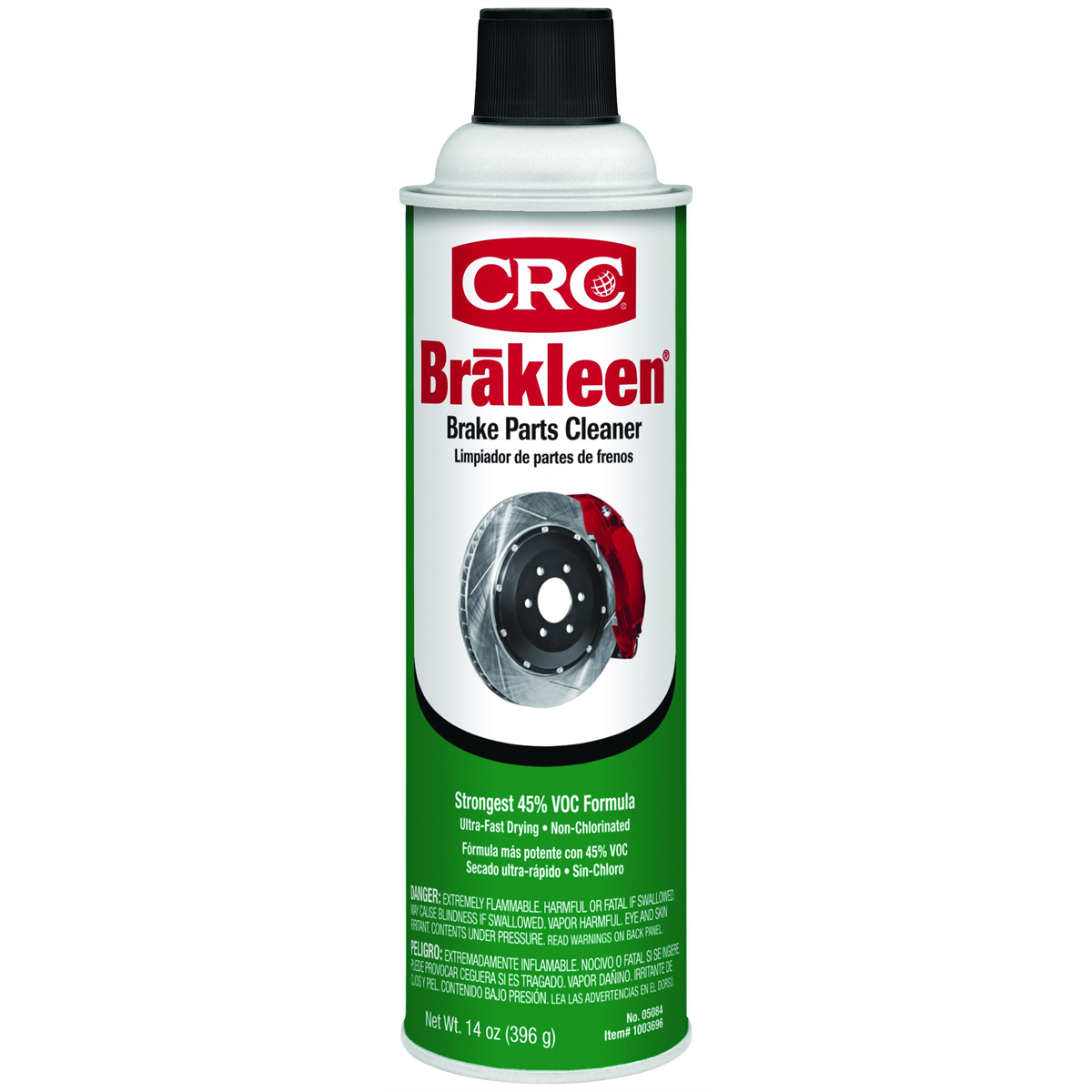 Crc Industries Brakleen Brake Parts Cleaner Non-chlor Low Voc 1x14oz
