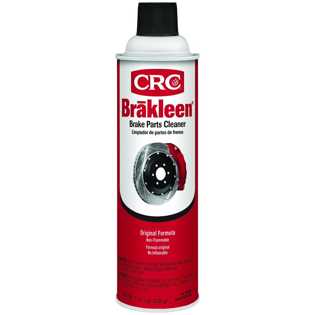 Crc Industries Brakleen Brake Parts Cleaner Non-flam 1x19oz