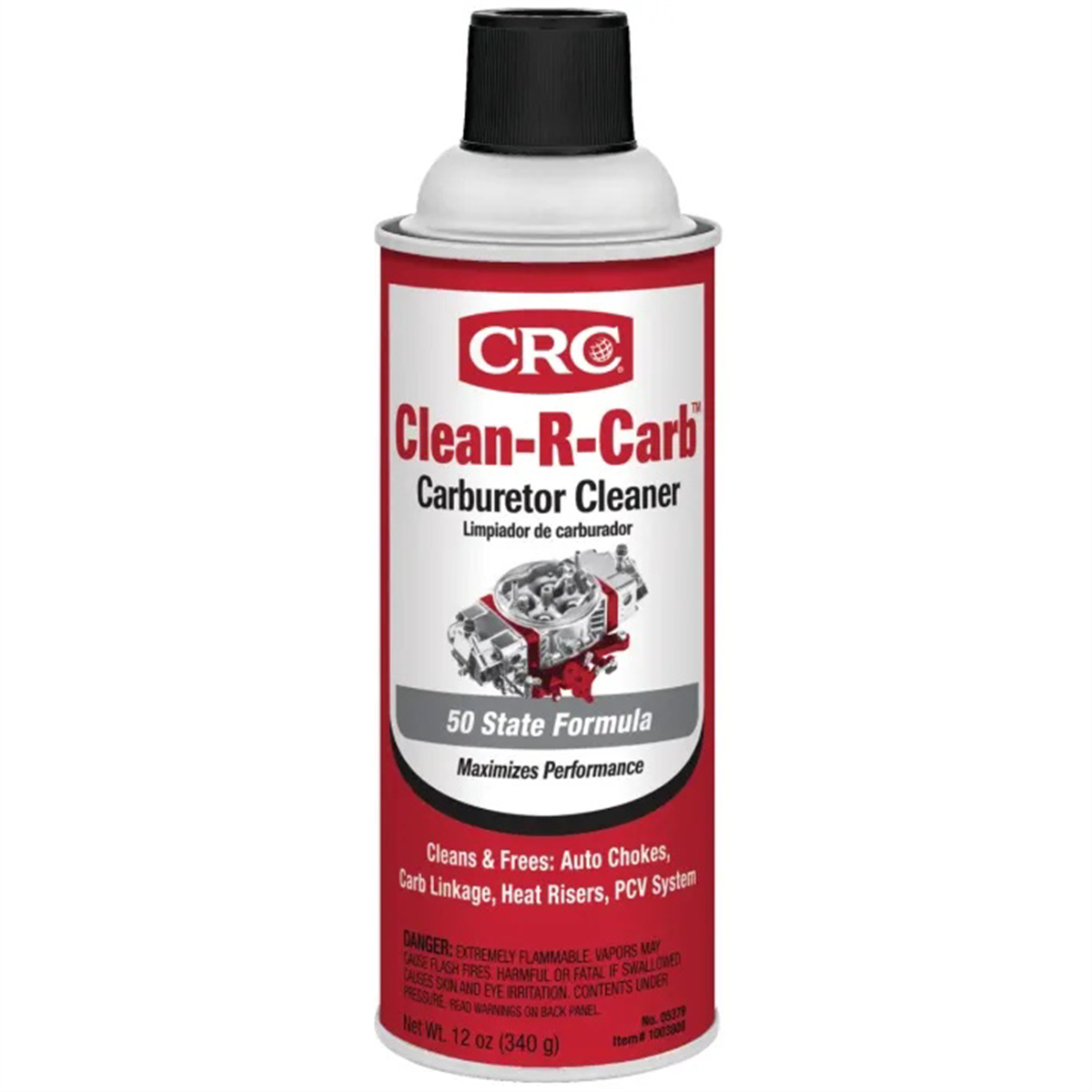 Crc Industries Clean-r-carb Carburetor Cleaner 50 State 1x12oz