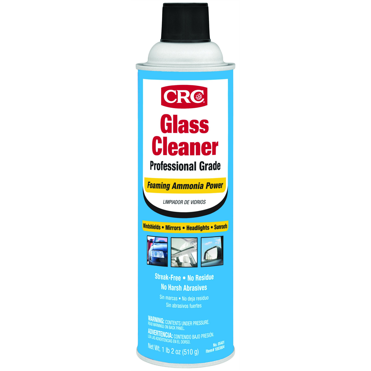 Crc Industries Glass Cleaner 1x18oz