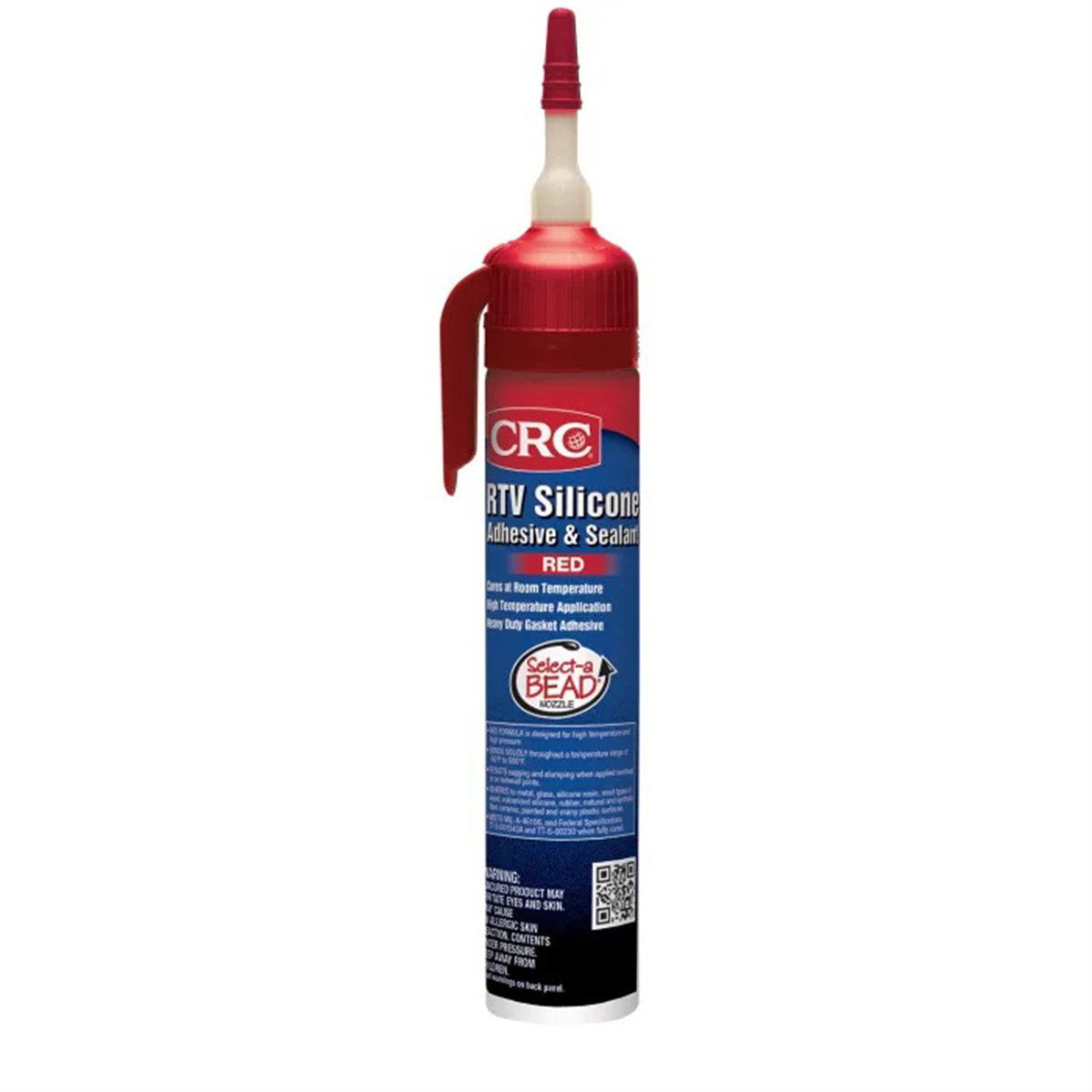 CRC Industries RTV Silicone Sealant - Red 1X6.5OZ