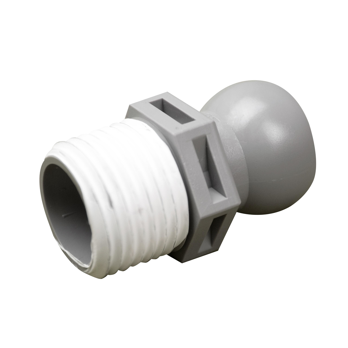 CRC Industries SmartWasher Connector - 1/2" NPT Gray