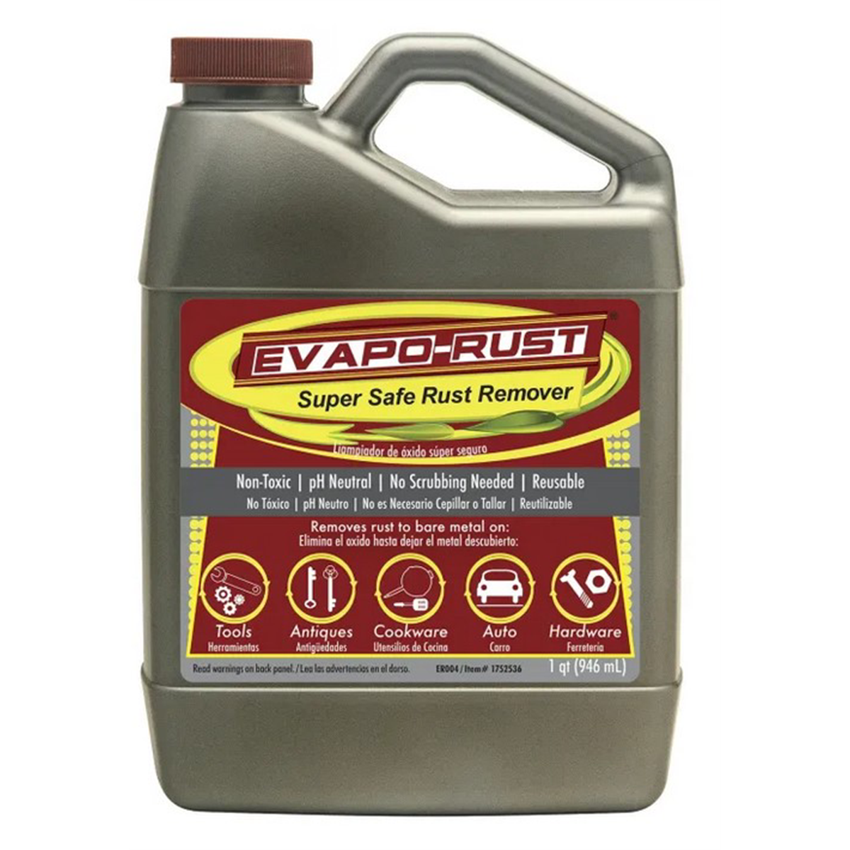 CRC Industries Evapo-Rust Heavy-Duty Rust Remover 1X32OZ