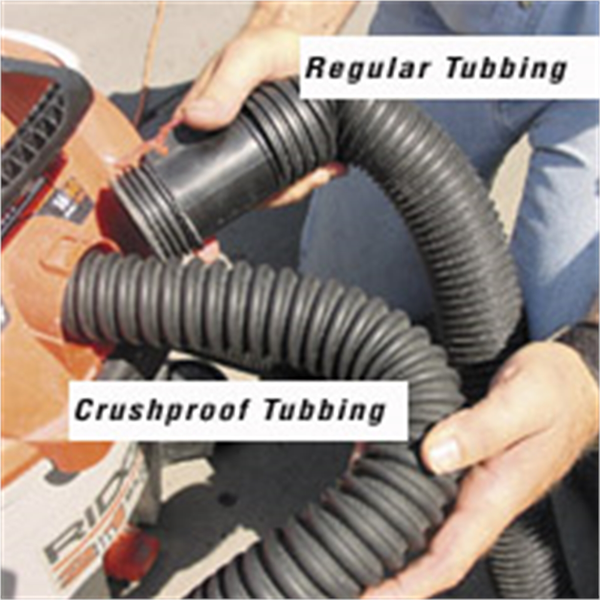 Crushproof Tubing Heavy Duty 1.5 in. x 10 Vacuum Hose