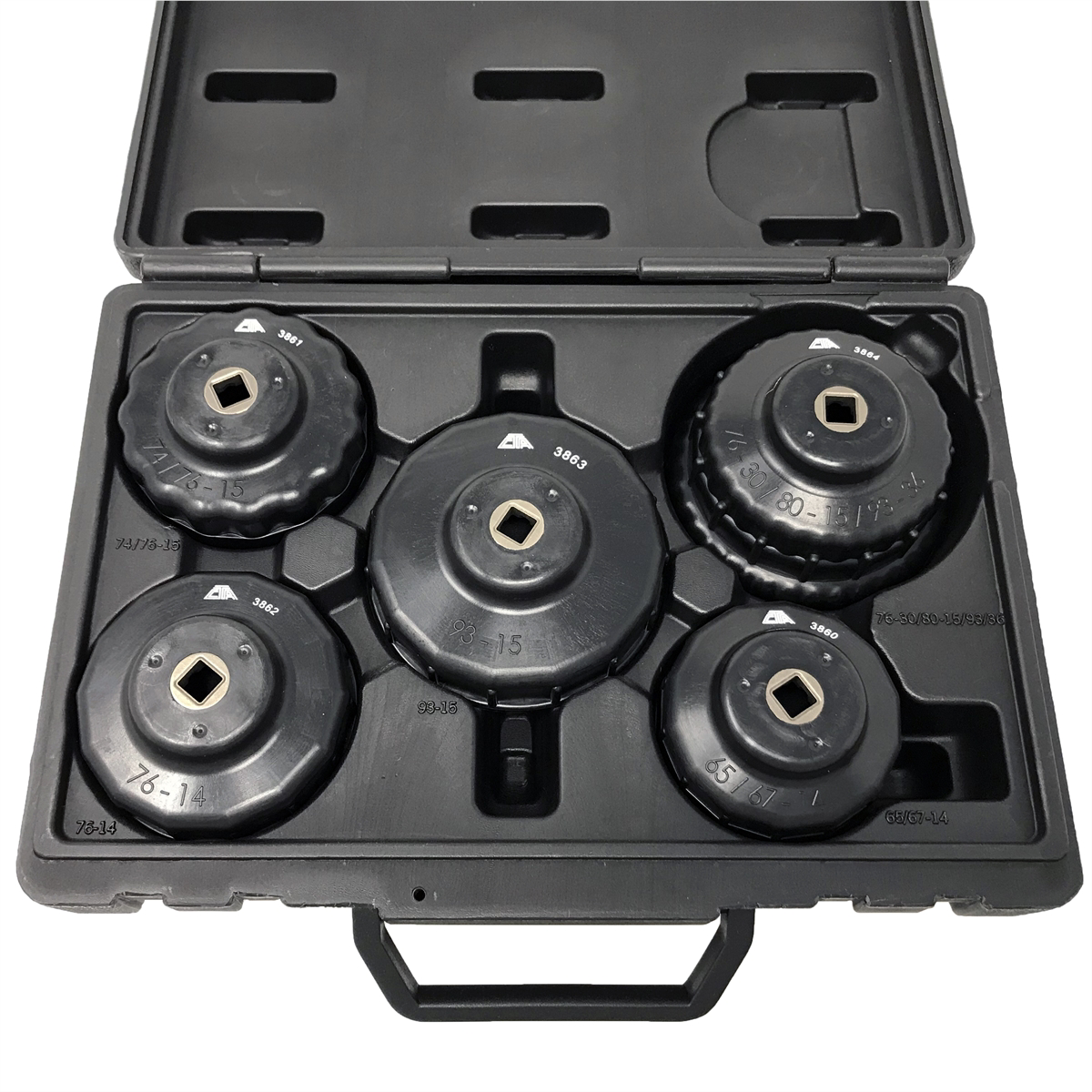 Cta Manufacturing 5 Piece Oil Filter Wrench Kit