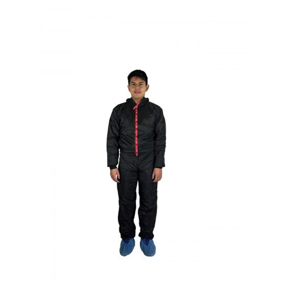 CTW International Black Nylon & Carbon Fiber Paint Suit - XXL