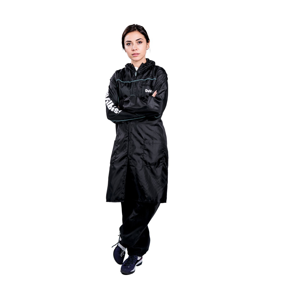 DeVilbiss PREMIUM LAB COAT, LARGE