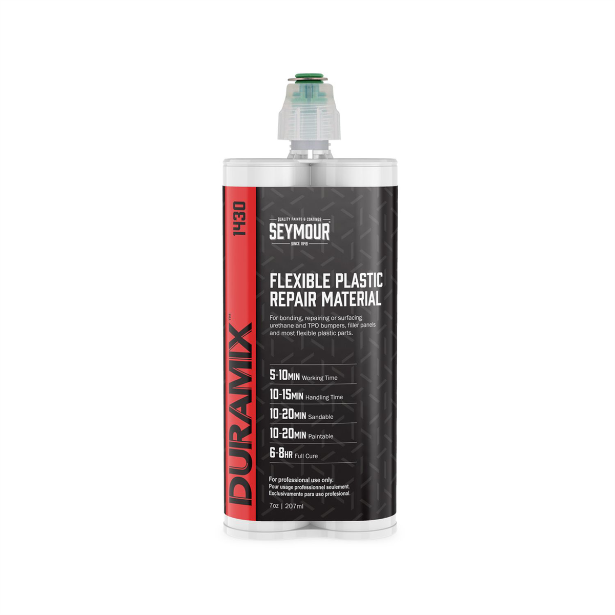 DURAMIX BY SEYMOUR 1430 Flexible Plastic Repair Material (7 oz.)