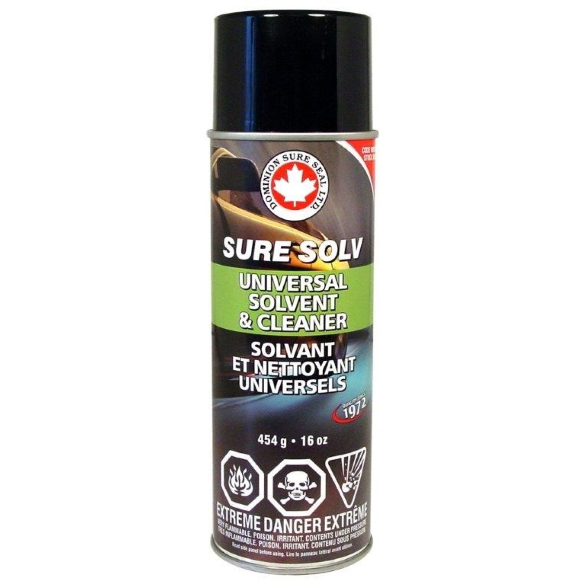 Dominion Sure Seal 10050 Universal Solvent and Cleaner, 454 g Spray, Aerosol
