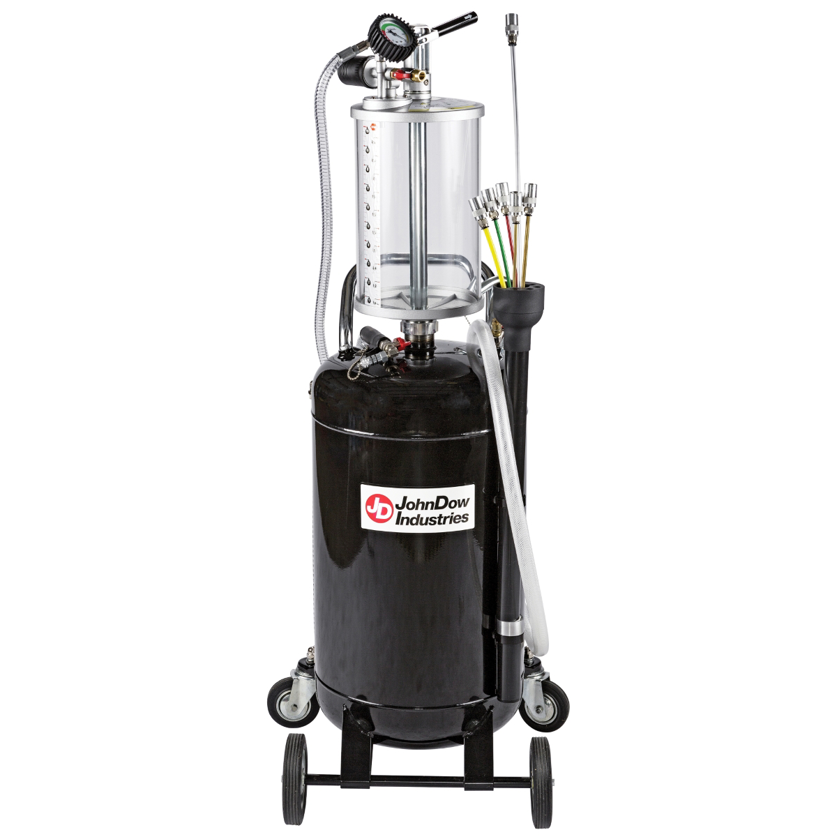 John Dow Industries 20-Gallon Fluid Evacuator with Transparent Bowl