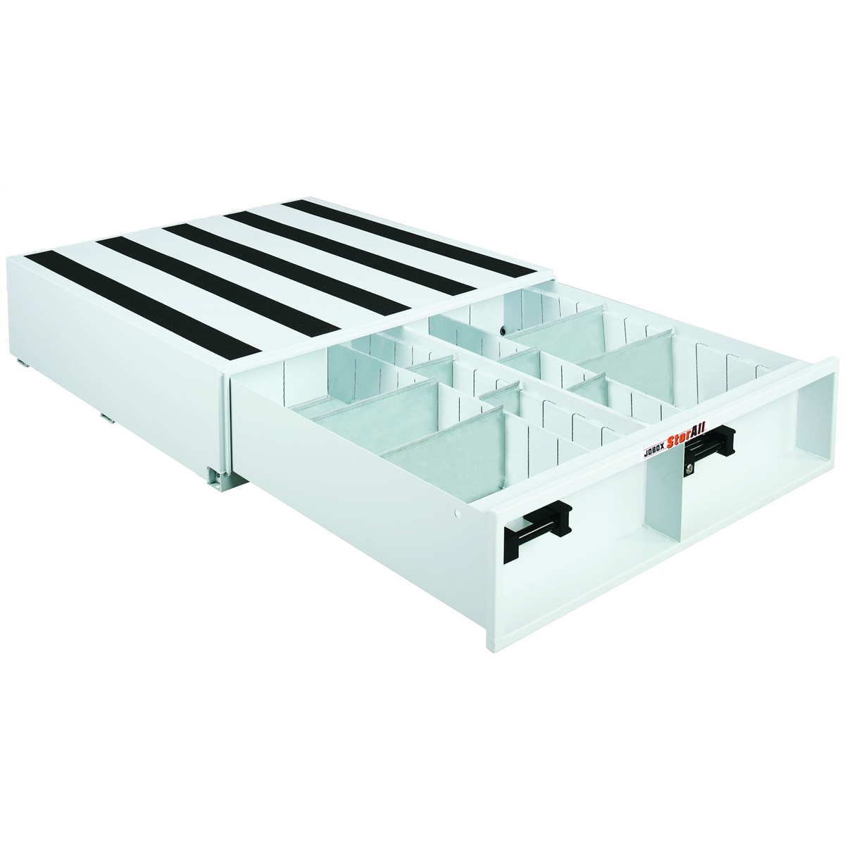 Delta Tool Box Crescent Jobox Site-vault Heavy-duty Chest 48 Inch X 24 Inch Steel On-site Storage Box